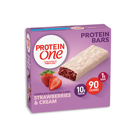 Protein One Strawberries & Cream protein bars